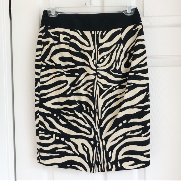 The Limited Zebra Print Pencil Skirt - Picture 7 of 7